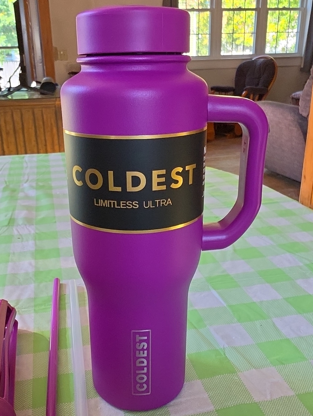 Coldest 36 oz Limitless Bottle - Purple Oasis